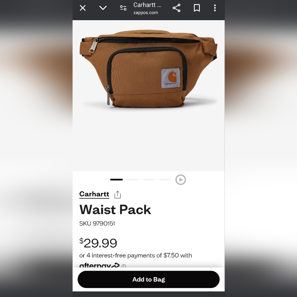 Carhartt waist bag - Picture 5 of 5